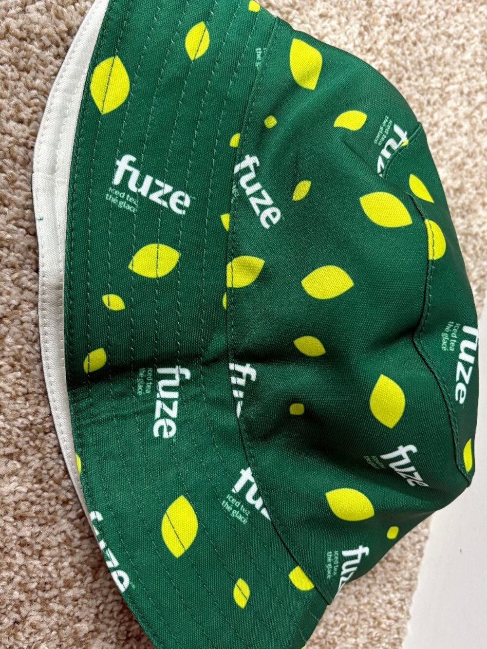 NEW! Fuze Iced Tea Reversible Bucket Hat - OS